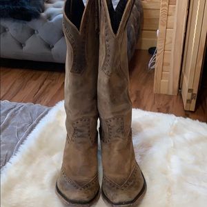 Custom womens cowgirl boots size 8.5